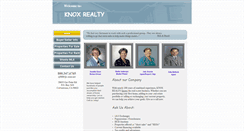 Desktop Screenshot of knoxrealty.com